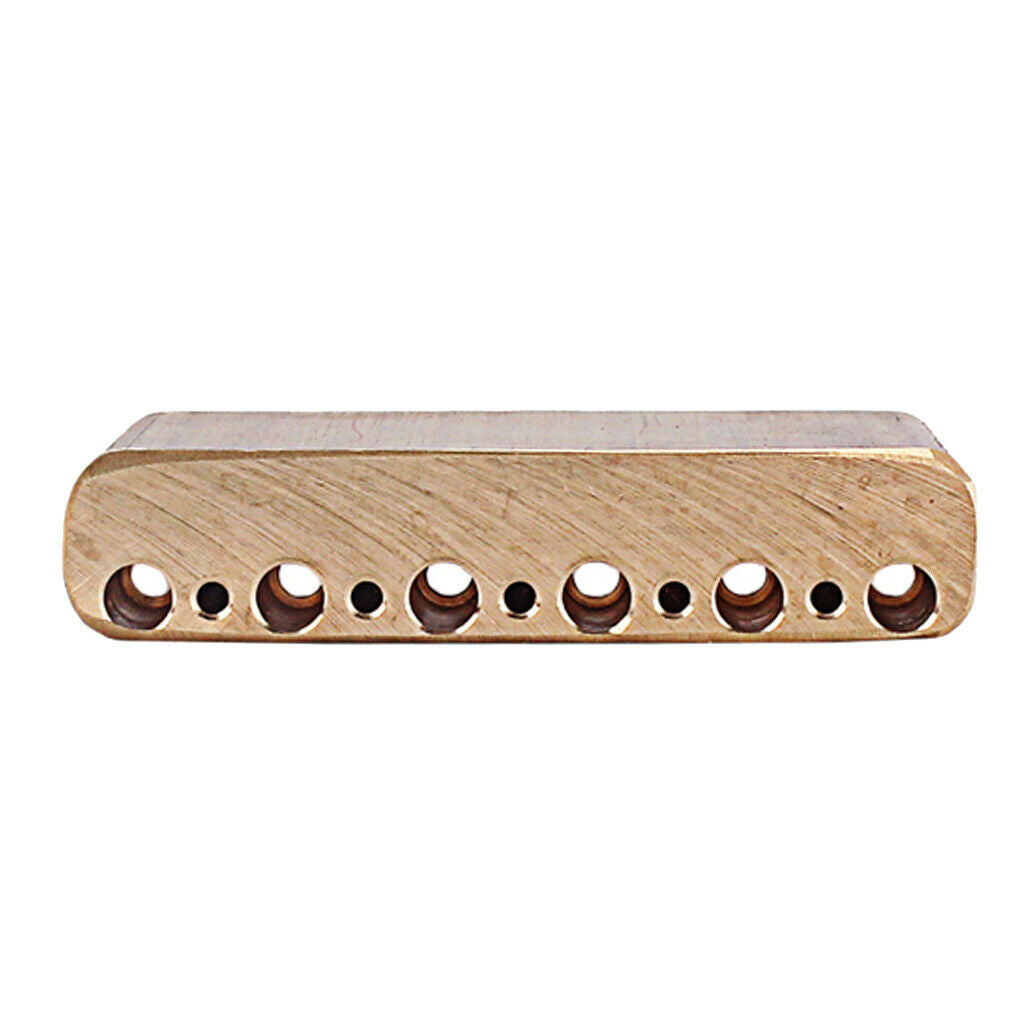 Brass   Electric   Guitar   Tremolo   Bridge   Block   DIY   Musical