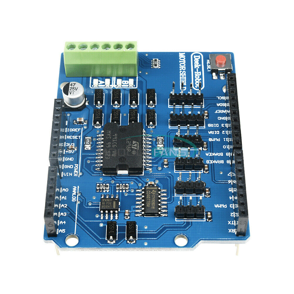 L298P Shield R3 Motor Driver Module 2A H-Bridge 2 Channel UNO 2560 For Arduino