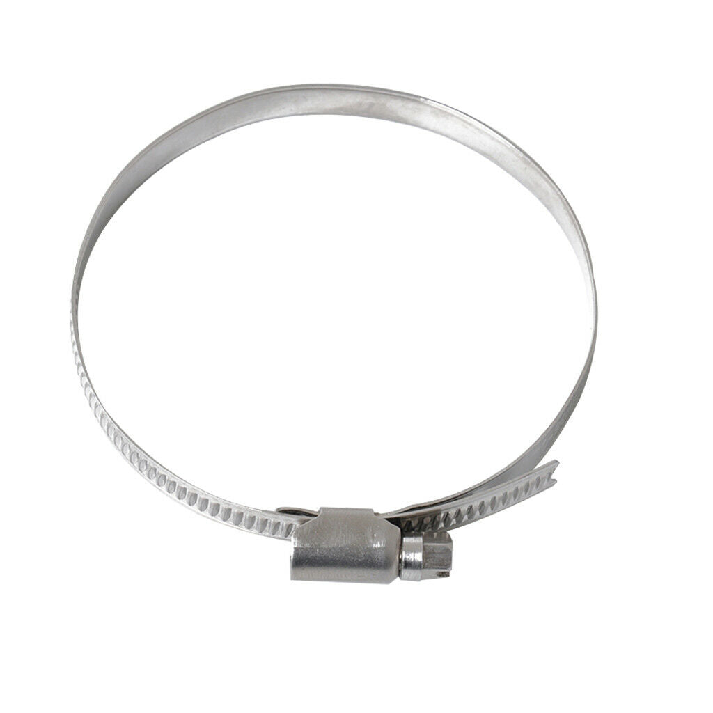 10Pcs Hose Clamp Adjustable Pipe Tube Clamps 304 Stainless Steel Hose Clips