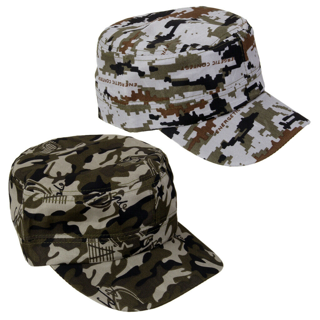 2pcs Camo  Soldier Patrol Hat Baseball  for Men