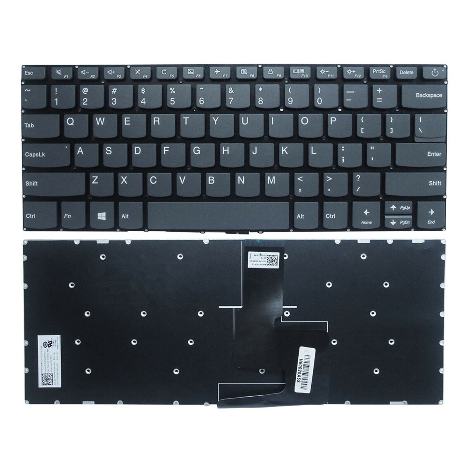 Replacement US English Keyboard for Lenovo 320S-14IKB 120S-14IAP 520-14IKB