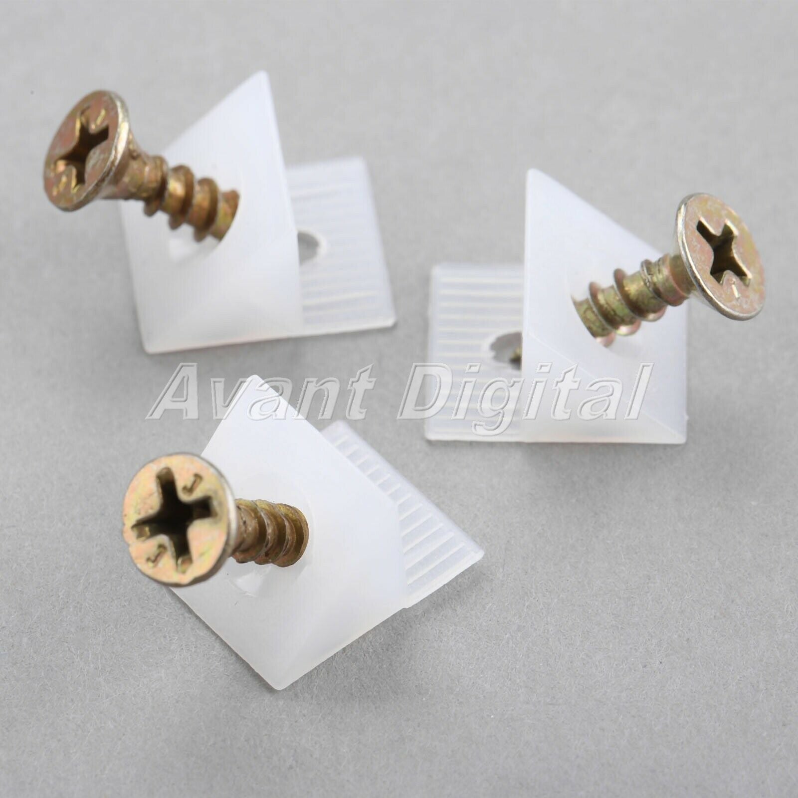 Plastic Furniture Cabinets Closets Back Panel Corner Brackets Block 50Pcs/Lot