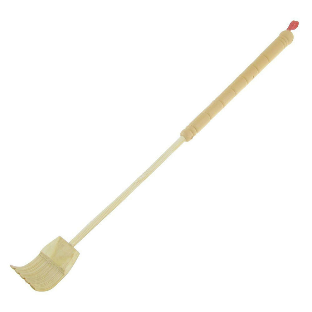 Wooden Bamboo Telescopic Back Scratcher Extendable Back Itching Self Massager C