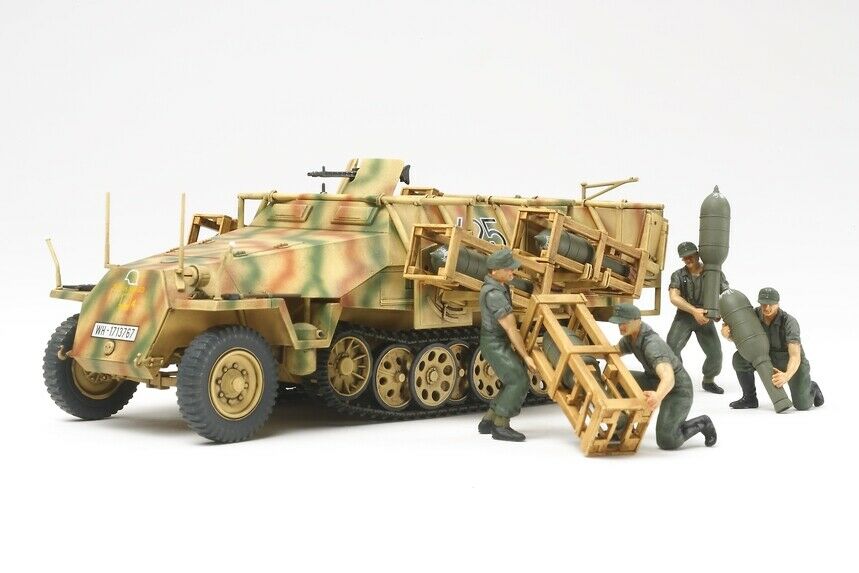 32566 Tamiya Sd.Kfz.251/1 Stuka Zu Fuss 1/48th Plastic Kit 1/48 Military
