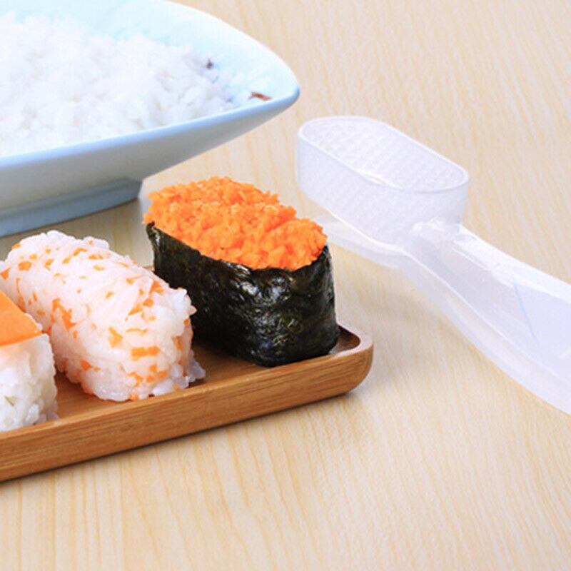 5PCS Sushi Mould with Onigiri Tools Handle  DIY Kitchen Practical Tools HN US
