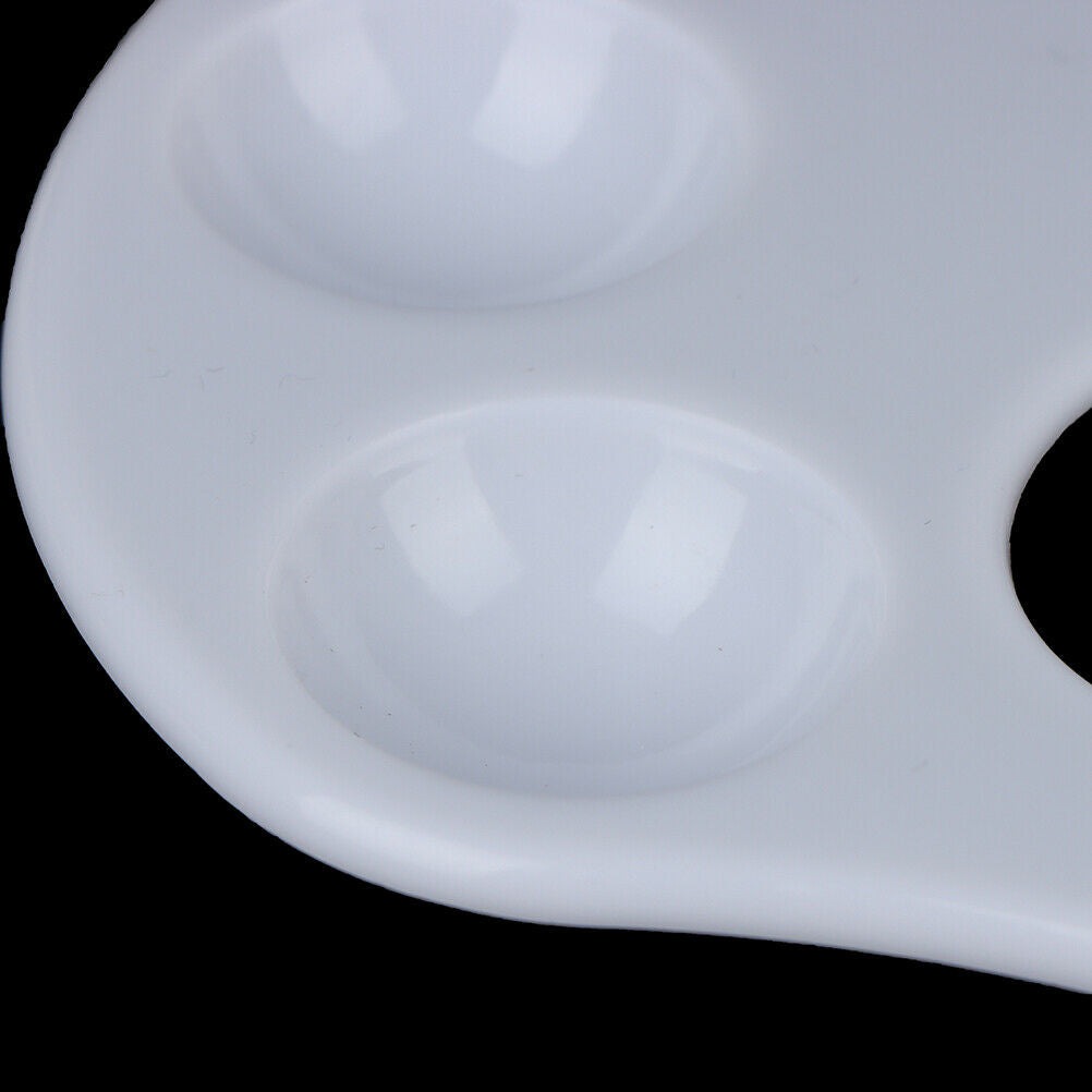 2PC 10 Holes Palette Artist Children Students Color Mixing Tray Painting .l8
