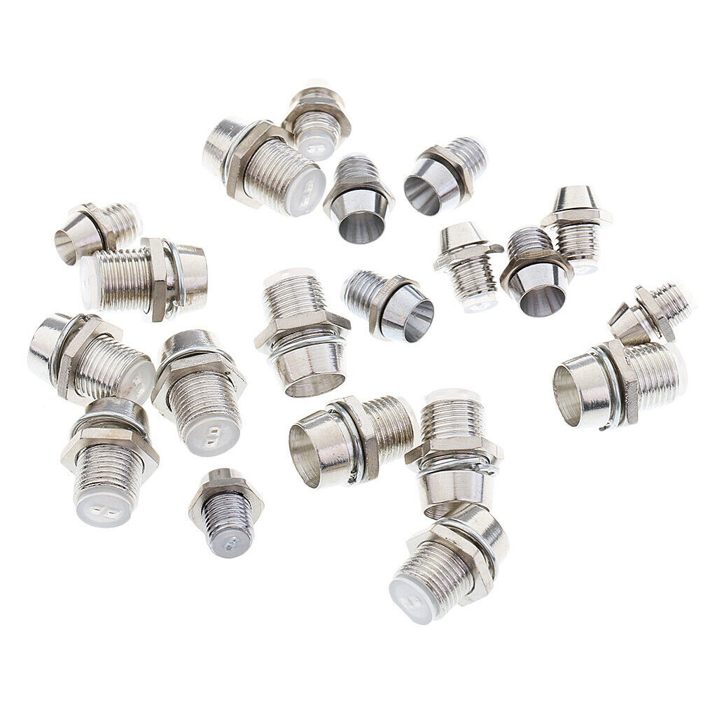 20x 3mm 5mm Individual Lamps Lamp Emitting Metal Mounting Holder Parts Set