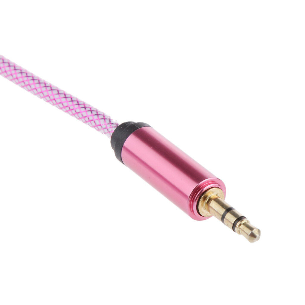 Rose 3.3ft 3.5mm   Earphone Extension Cable Wire Universal Fit