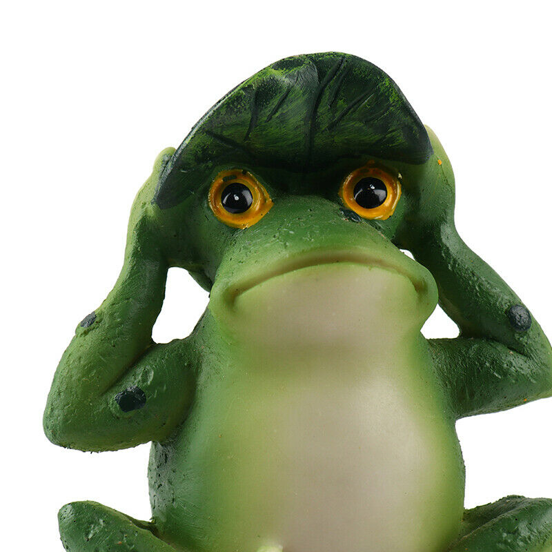 Frogs Garden Statues Sculptures Garden Yard Frogs Landscaping Stone Ornam.l8