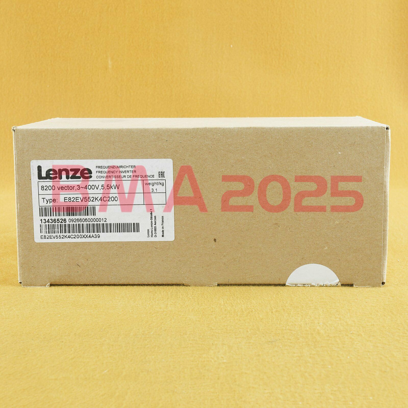 1PC Brand New E82EV552K4C200 Inverters 5.5kw 1 year warranty DHL free Ship LZ9T