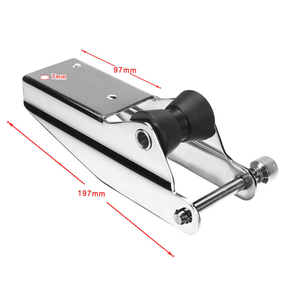 316 Stainless Steel Anchor Roller Self Launching Heavy Duty Boat Bow Roller