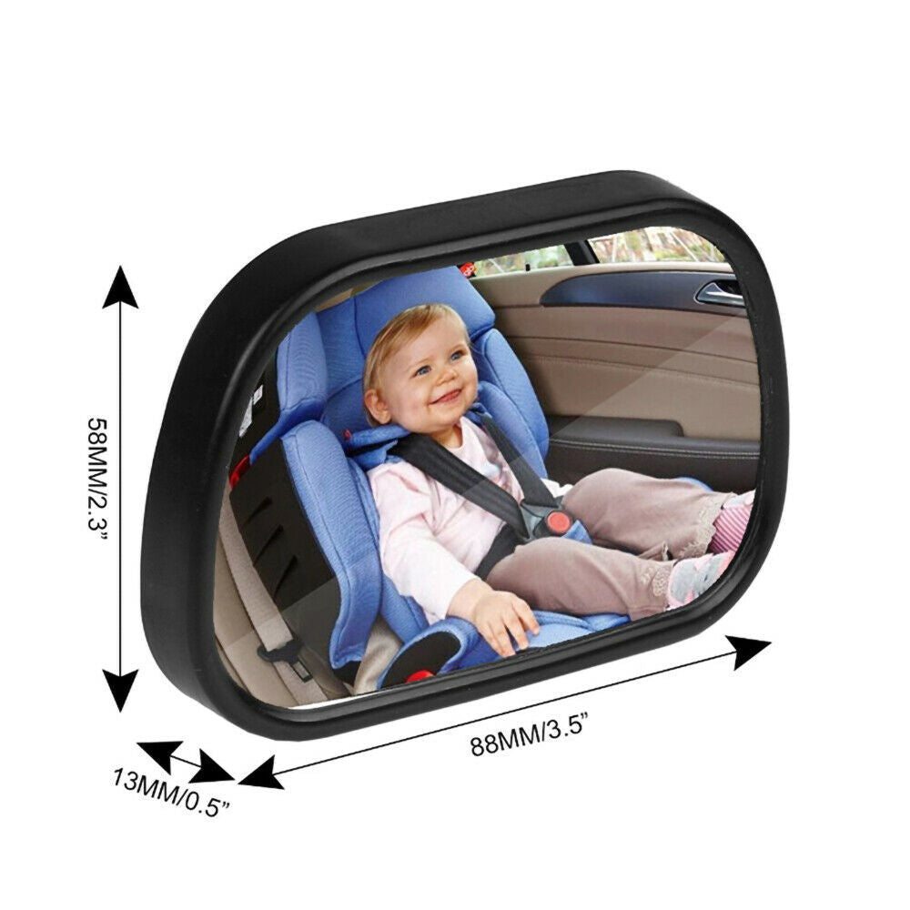 Facing Child View Back Car Seat Mirror Rearward Baby Safety Suction cup + clip