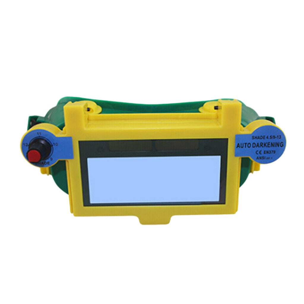 Welding Goggles Solar Auto Darkening Eyes Protector Welding Glasses Black