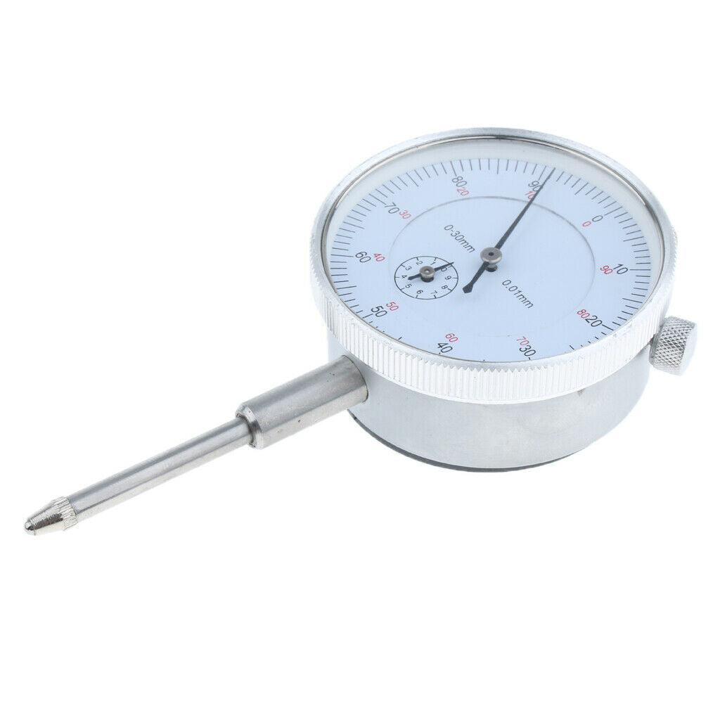 Precision Dial Test Indicator w/Pointer,0-30mm for around magnetic chucks