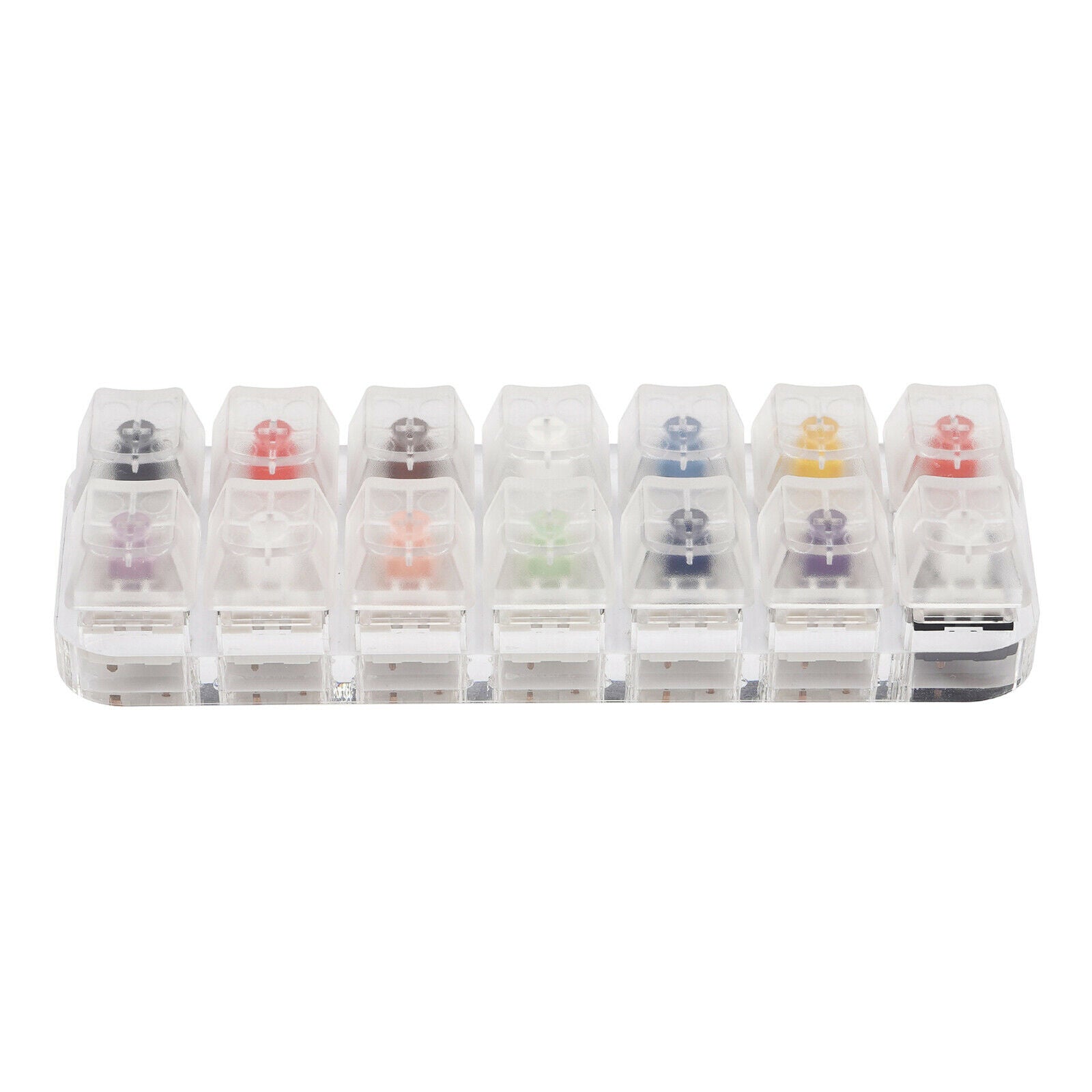 14Keys Translucent Keycaps Mechanical Keyboard Switch Tester Testing Tool