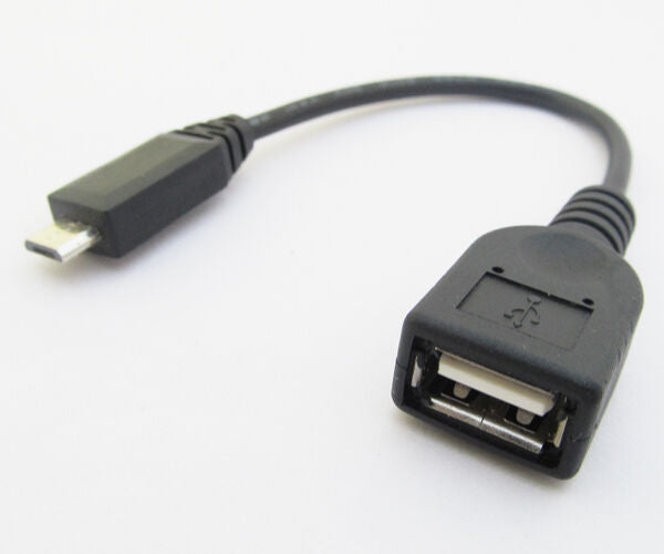 5pcs NEW Host OTG Cable Micro 5pin USB male to USB female Adapter Cable