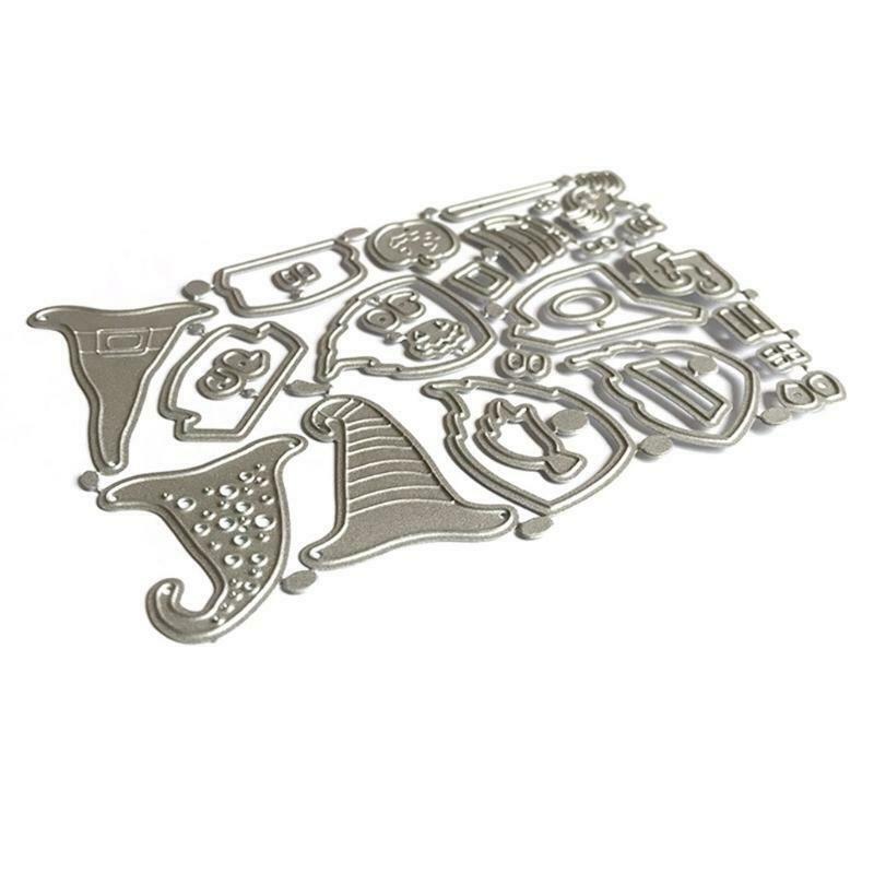 Halloween Gnomes Metal Cutting Dies Stencil DIY Scrapbooking Album Paper Card