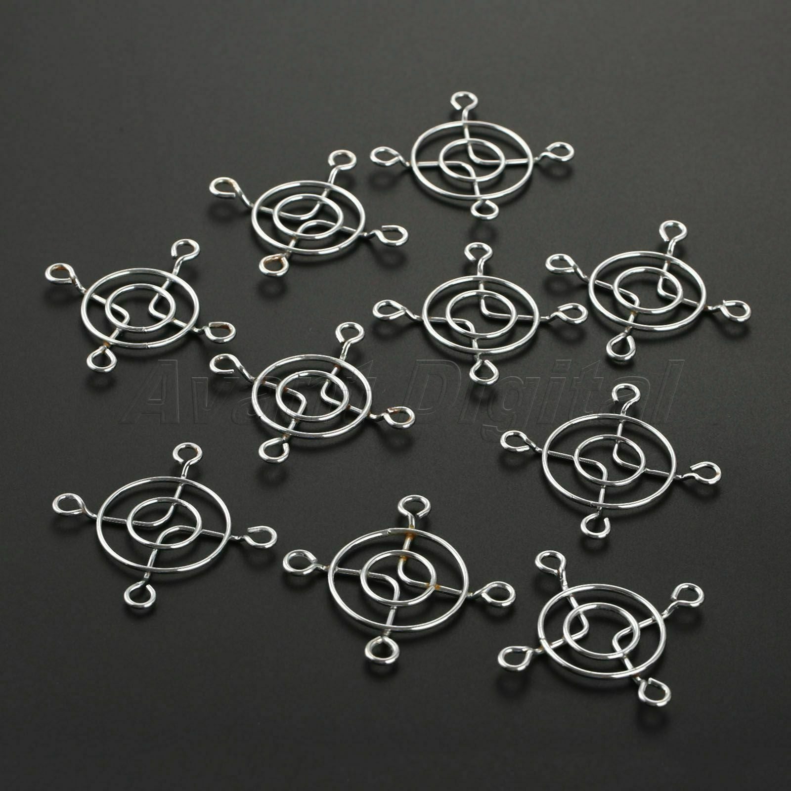 10 Pcs Metal Grill Protector Finger Guard Provides Added Safety Size 40*40mm