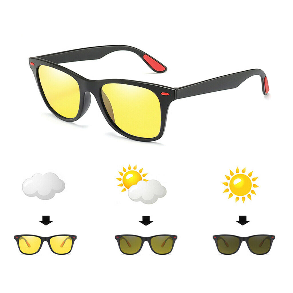 Sports UV400 Polarized Sunglasses Outdoor Eye Care Windshield Sunglass D
