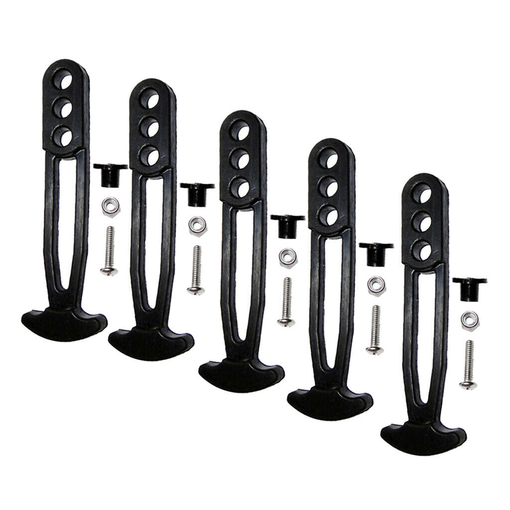 5pcs Boat Boarding Ladder Retaining Bungee Cord Holder Ladder Part Accessory