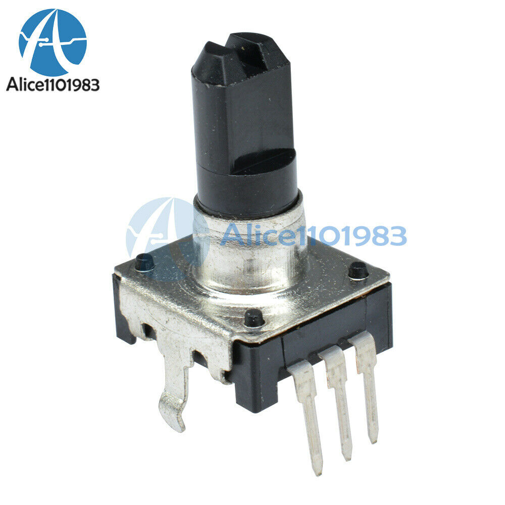 5Pcs Rotary encoder EC12 Audio digital potentiometer 5mm handle