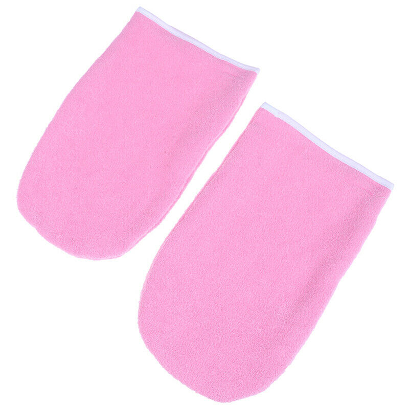 1 Pair Wax Warmer Protection Paraffin Hand Gloves Heater SPA Cotton MitteDD