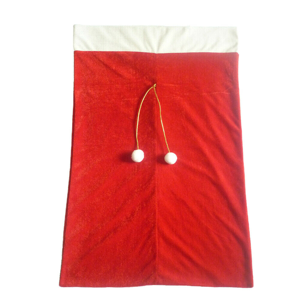 Velvet Cloth Jewelry Pouches Drawstring Bags Christmas Candy Gift Bag Pouch
