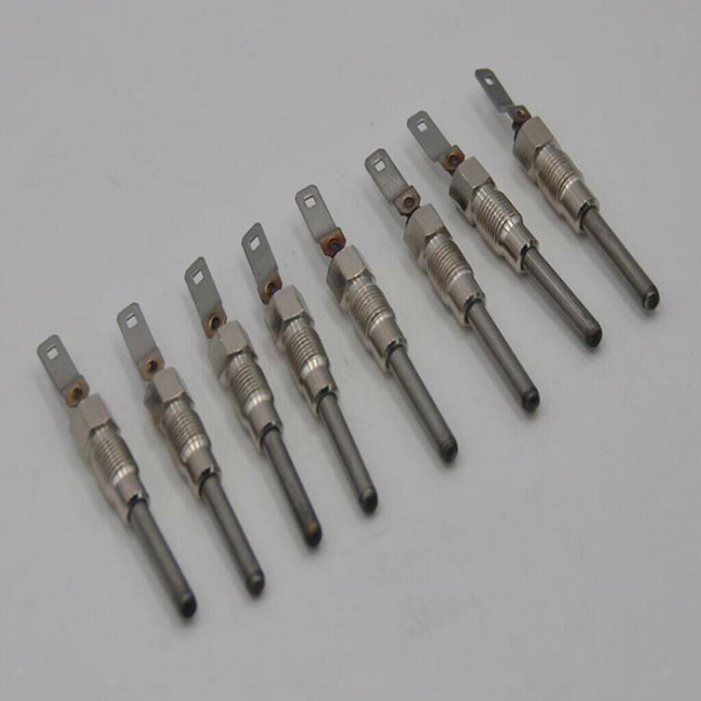 8pcs 6.5 L 6.2 L Start Glow Plugs Kits Set Fit For Chevy GMC Hummer OEM