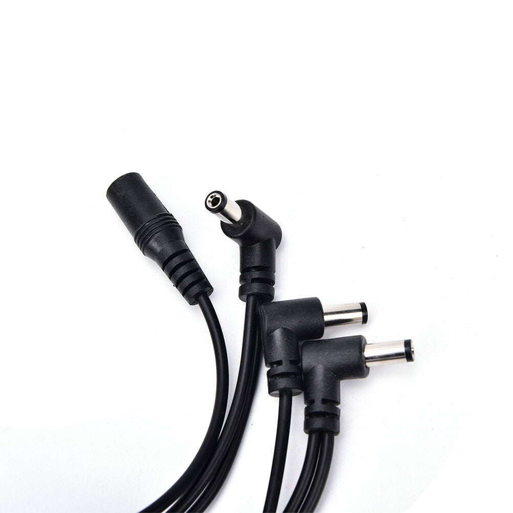 3ways daisy chain 1to3 cable cord copper wire for guitar effects power su.l8