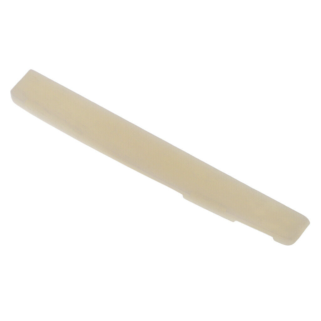 5x guitar bridge Ivory Saddles Cutted Bones 72x9x3mm for acoustic guitar