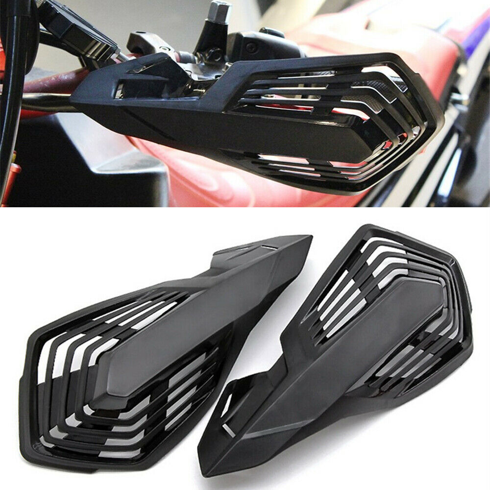 7/8'' Motorcycle Dirt Bike Hand Shield Handguard Protector Black Grille Style