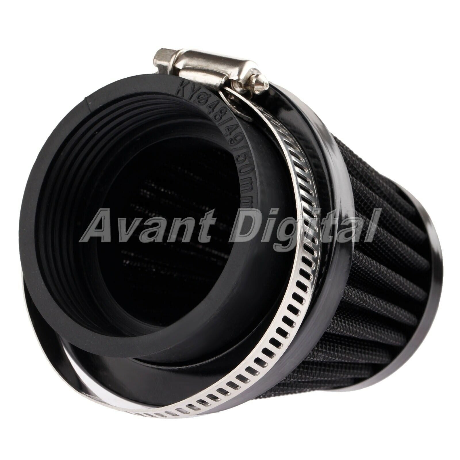 1PC Air Intake Vent Cone Filter Cleaner 50mm Pod ATV Dirt Pit For Motorcycle ATV