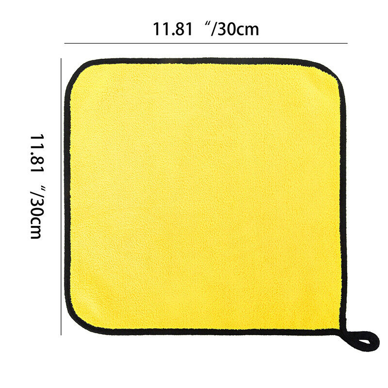 Polyester Fiber 800GSM Soft Microfiber Cleaning Washing Drying Polishing Towel
