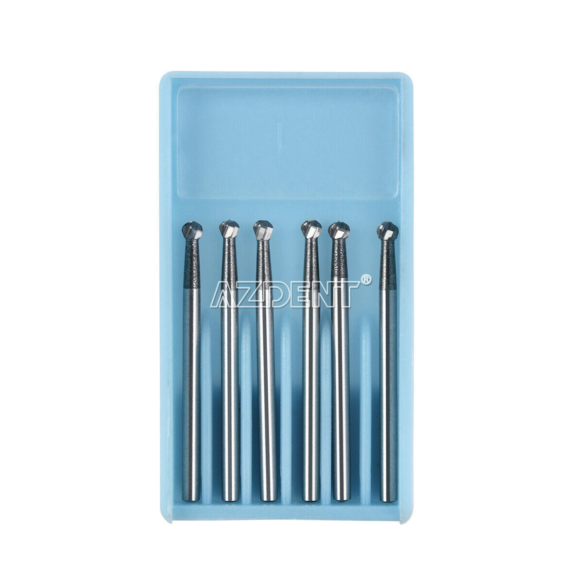 5X Dental Surgical Tungsten Carbide Burs Round type FGXL 6 25mm 1.6mm 6pcs/pack