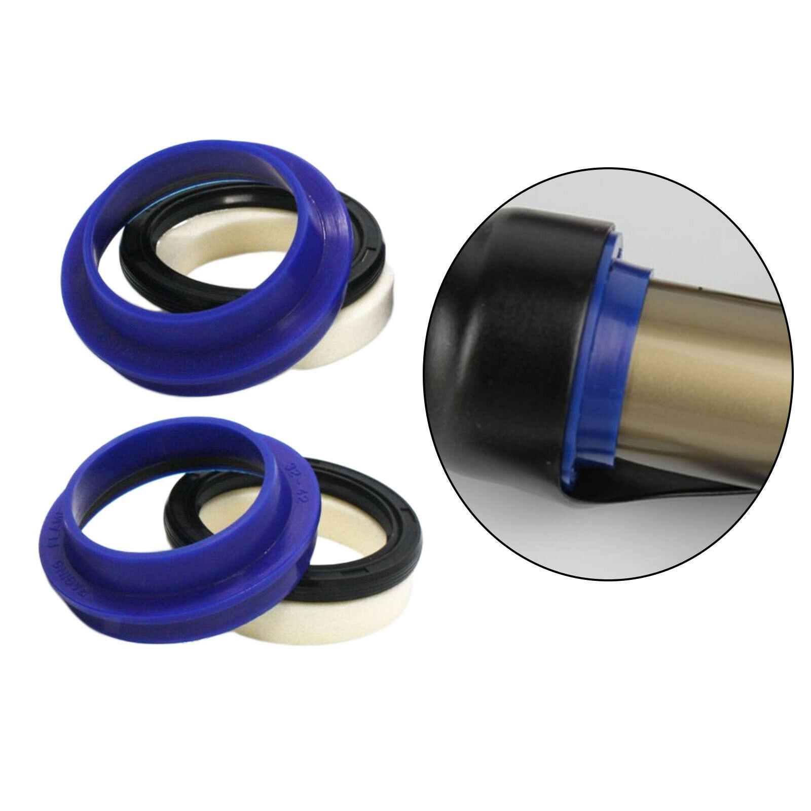 32mm Road Mountain Bike Front Fork Suspension Shock Oil Seal & Dust Seal Set