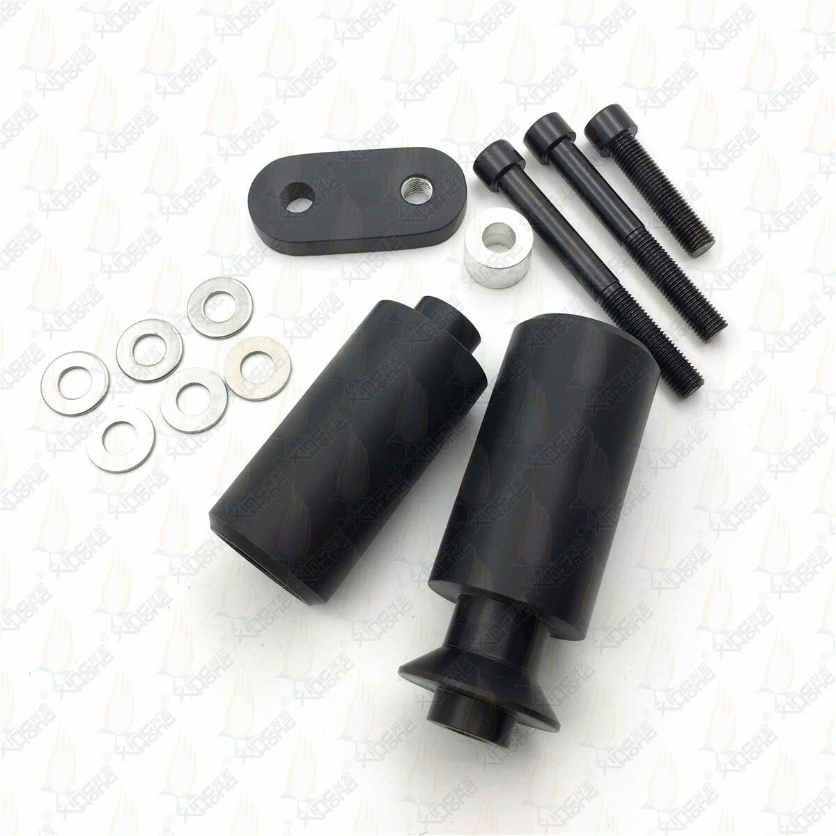 M.Frame Slider Crash Protector For 2006 2007 Yamaha Yzf R6 Yzfr6 Black