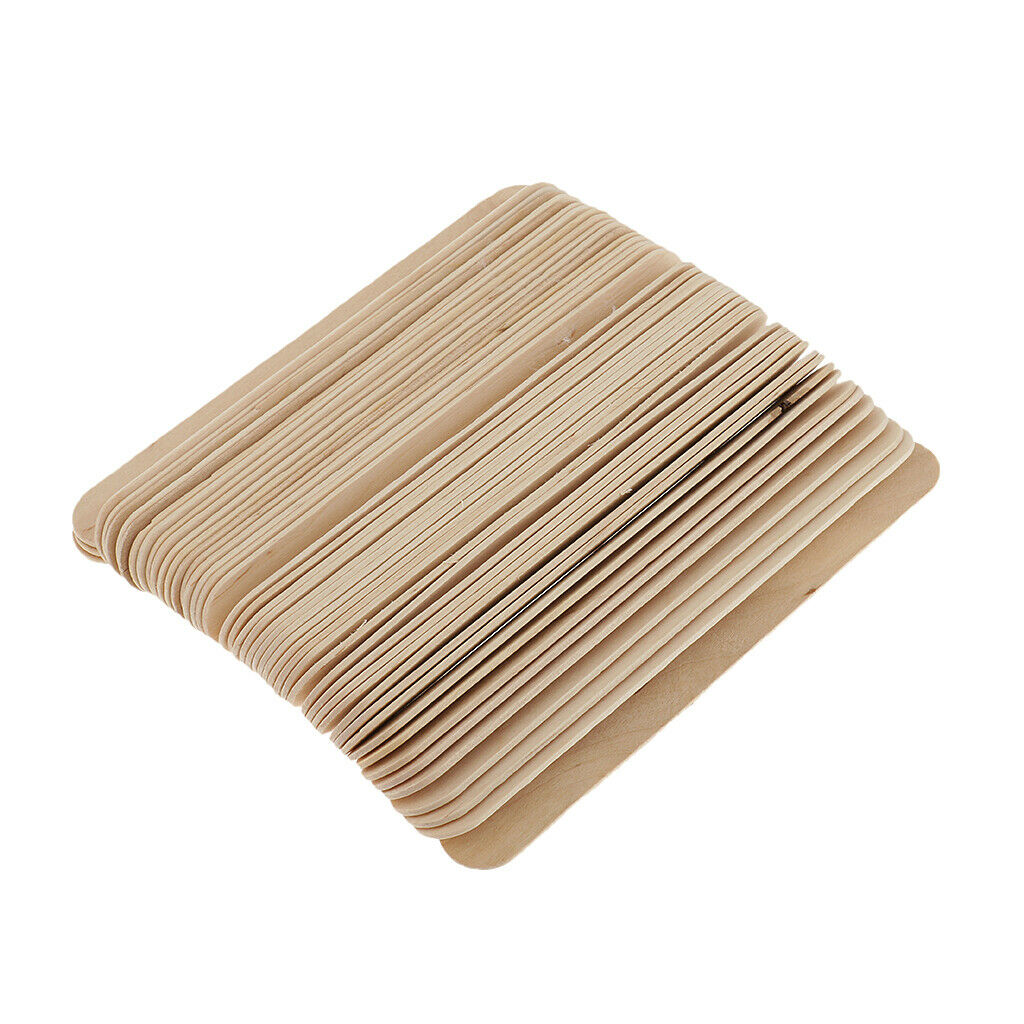 Bulk 50 Pieces Large Spatulas Wax Applicators Waxing Hair Removal Craft