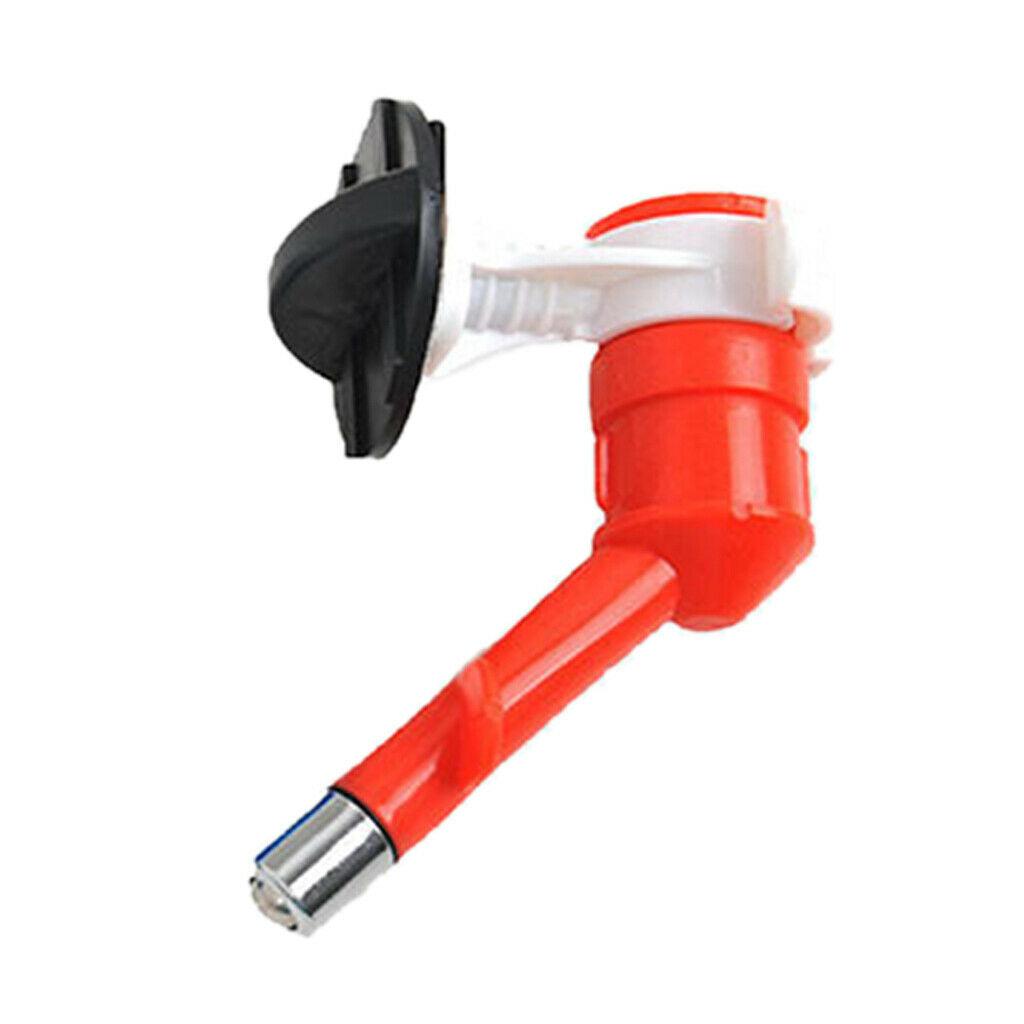 Water Drinker Bottle Dispenser Feeder Fountain Head for Pet Cat Dog  Red