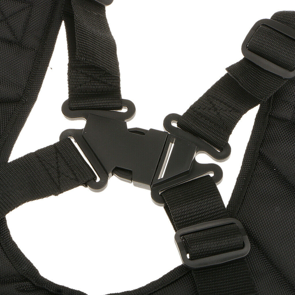 Universal Black Adjustable Brush Cutter Shoulder Strap with Carry Hook