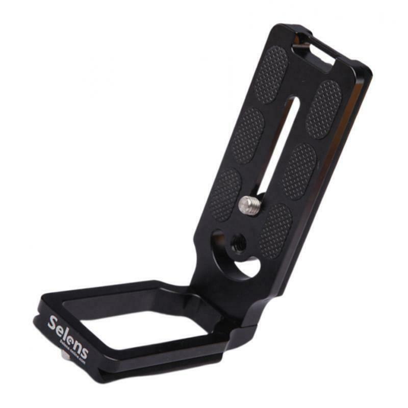 Black Vertical Holder for The L Bracket for The  Camera