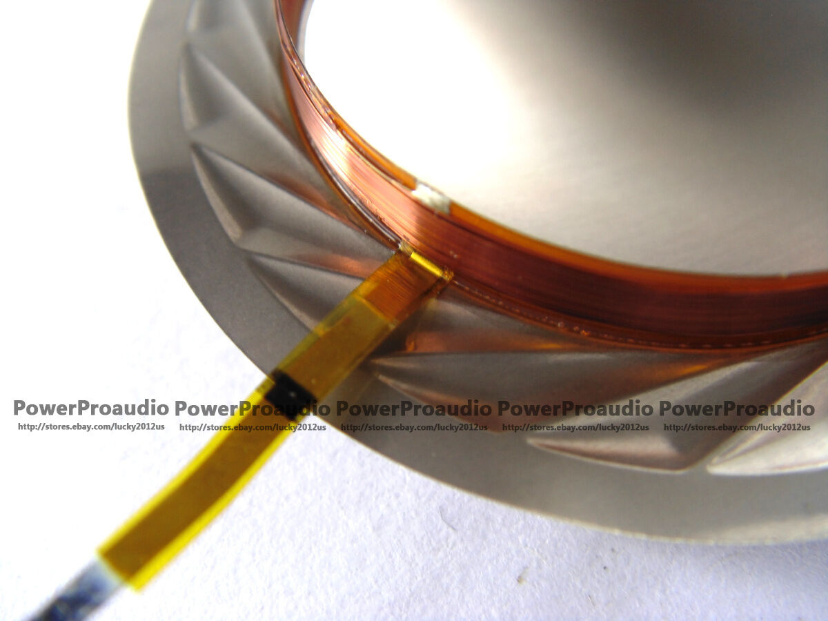 2pcs Aftermarket  tweeter diaphragm voice coil 34.4mm 34.5mm Repair kit