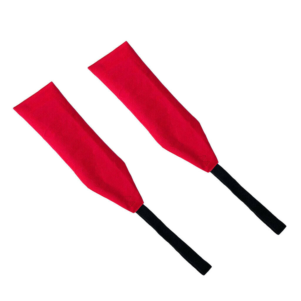 2pcs Red Long Load Travel Safety Flag Tow Flag for Kayaks Canoes &  11 X 35cm