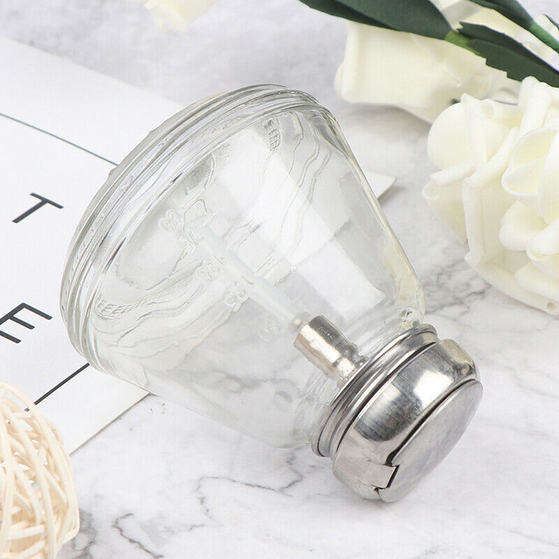 150ml Empty Nail Polish Remover Pump Dispenser Glass Push Down Press BottDD