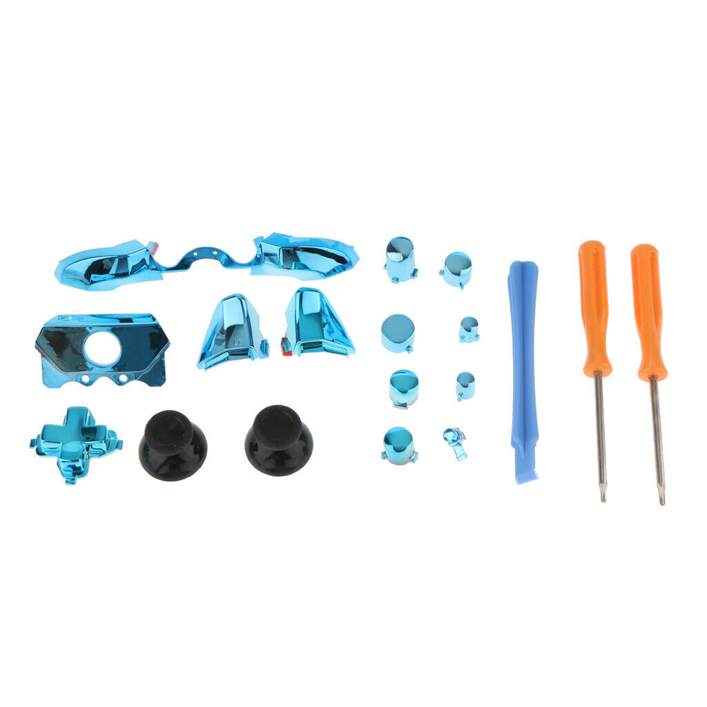 Full Shell Kit Replacement Case Blue & Screwdriver for Microsoft   One