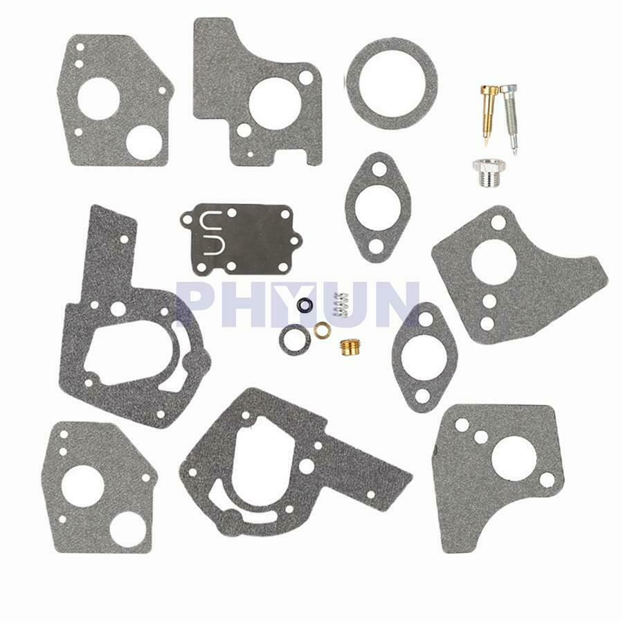 2 Sets  Carburetor Carb Rebuild Repair Kit #495606 494624 For 3HP to 5HP Engines