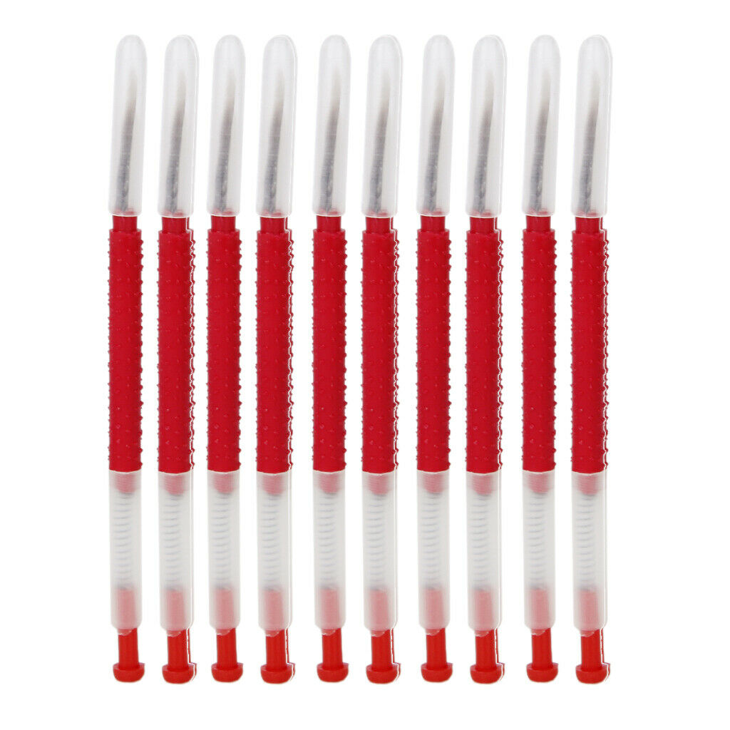 10pcs Beekeepers Red Head Grafting Tools for Queen Breeding