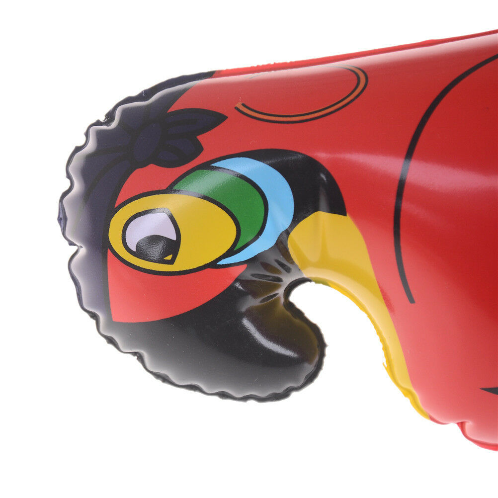 Inflatable Blow Up Parrot Hawaiian Tropical Pirate Party Decoration ToyDD