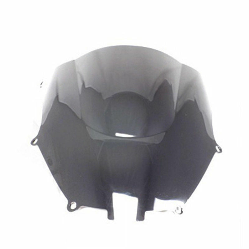 Black Double Bubble Windshield Windscreen for Kawasaki Ninja ZX9R ZX 9R 00-03