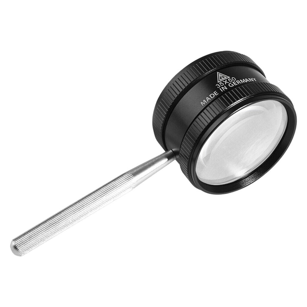 35X Handheld Reading Magnifier Glass for Seniors Reading, Jewelry, Explorin