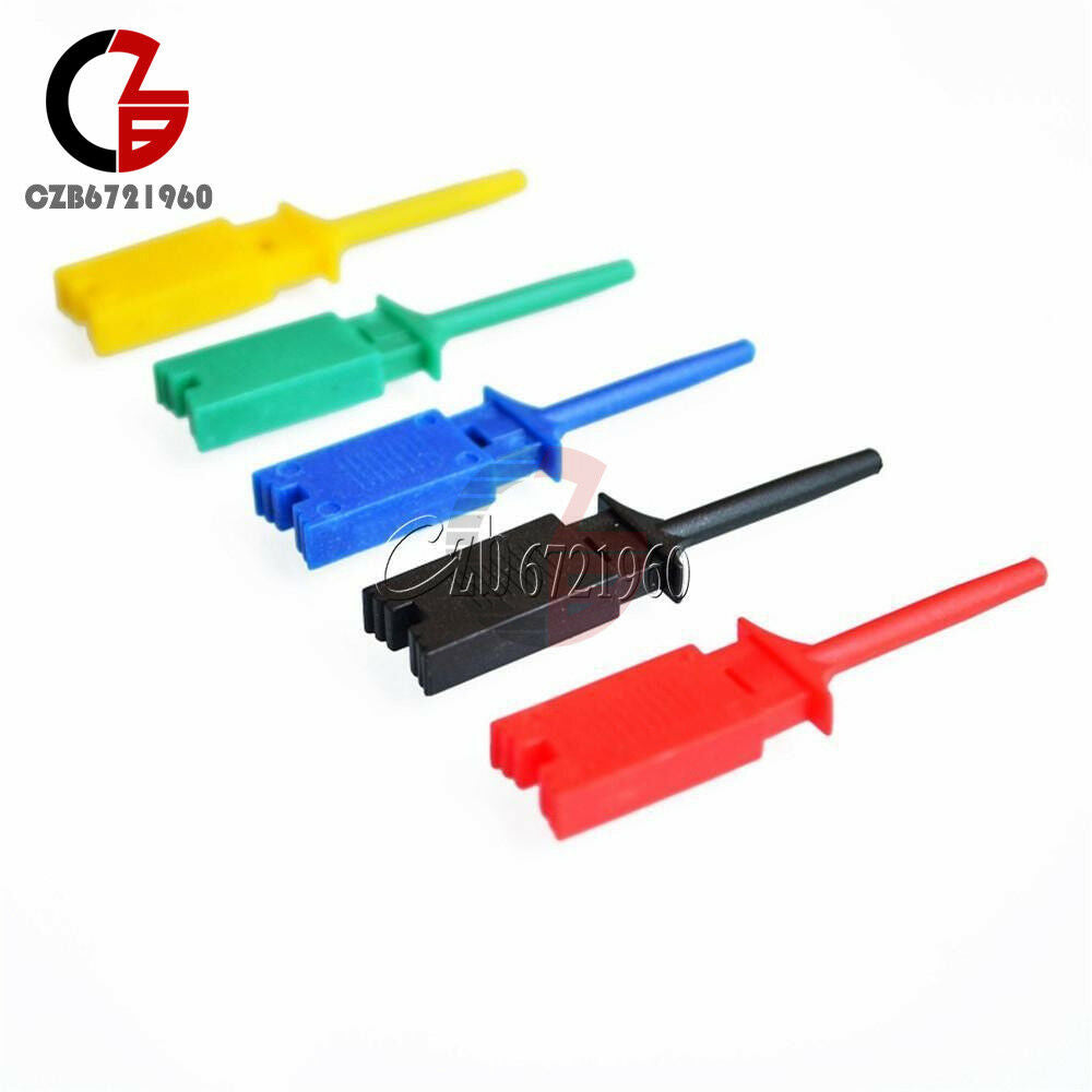 5PCS Hooks Test Clips for Logic Analyzers Logic Test Clip 5 Colors